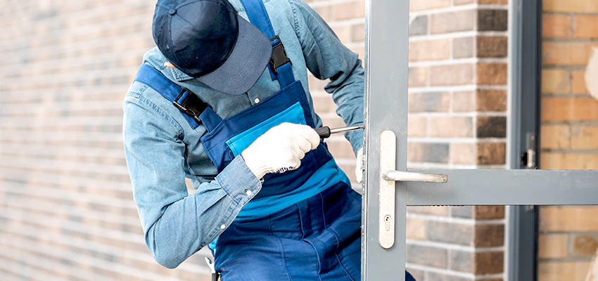 Pivot Storefront Door Locks Installation in Joshua Tree, California